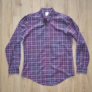 Brooks Brothers Madison Button Down Shirt Plaid